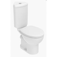 Унитаз напольный угловой с биде Creavit CORNER SD310-00CB00E-0000 с сиденьем Soft Close